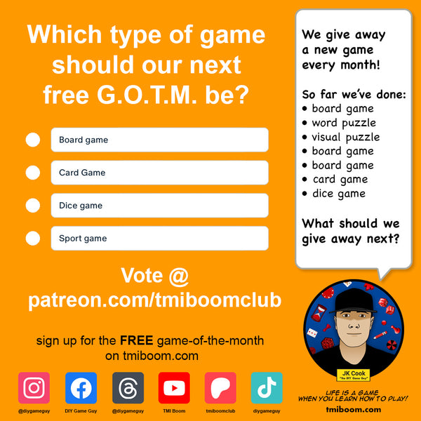 Vote for your next FREE game!