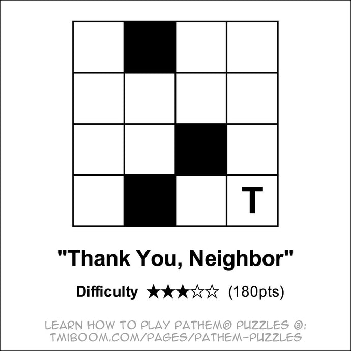 Thank you, neighbor!