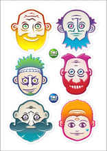 Load image into Gallery viewer, Twoser™ COLOR sticker sheet