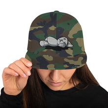 Load image into Gallery viewer, Sleep Creeps - "DEAD BUNNY" logo snapback hat