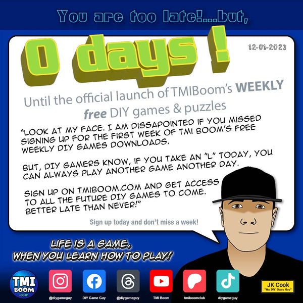 Live to play another day!