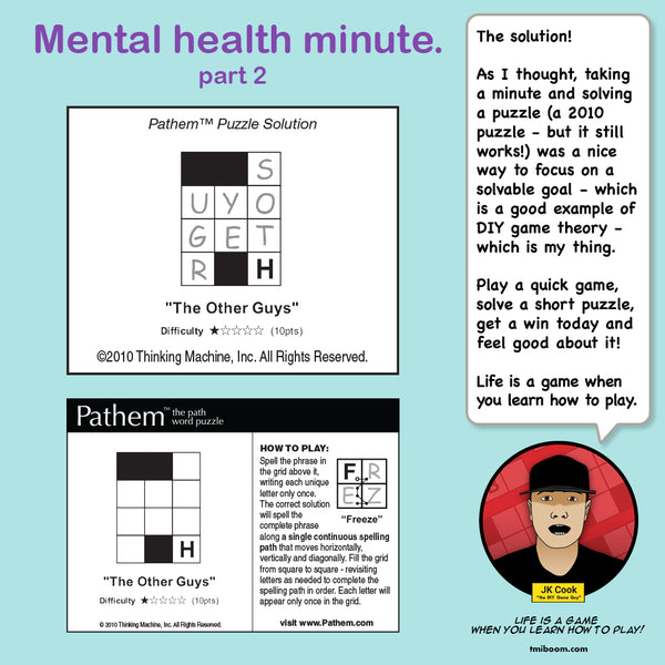 Puzzles have answers!