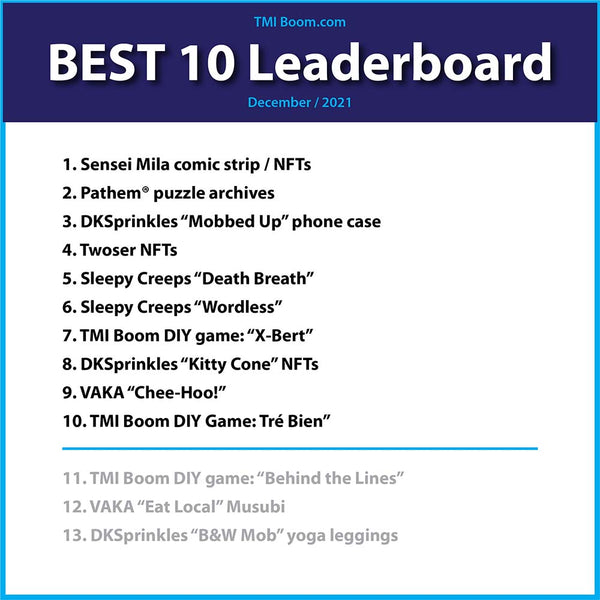 TMI Boom BEST 10 Leaderboard