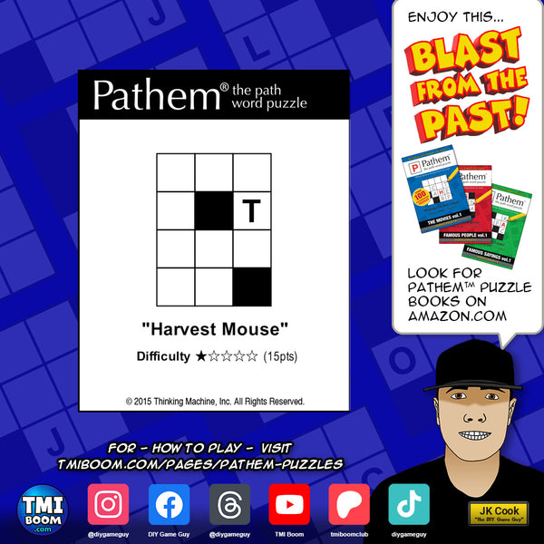 Pathem Puzzle - Harvest Mouse