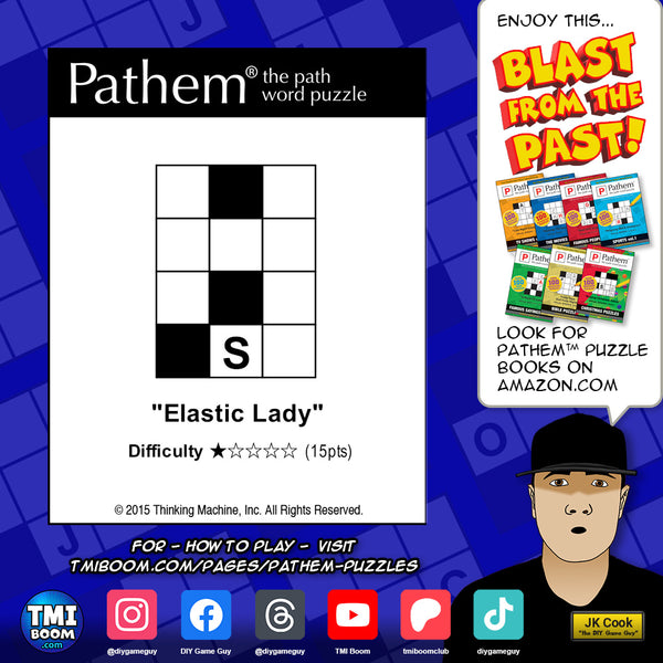 "Elastic Lady" Pathem puzzle