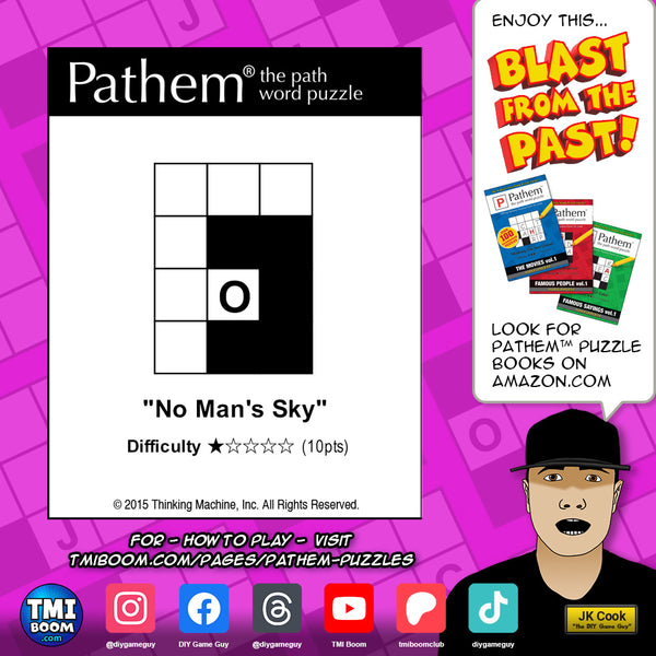 A video game as a word puzzle.