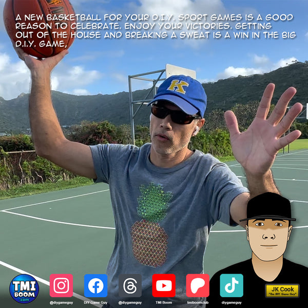 A new basketball is a good day!