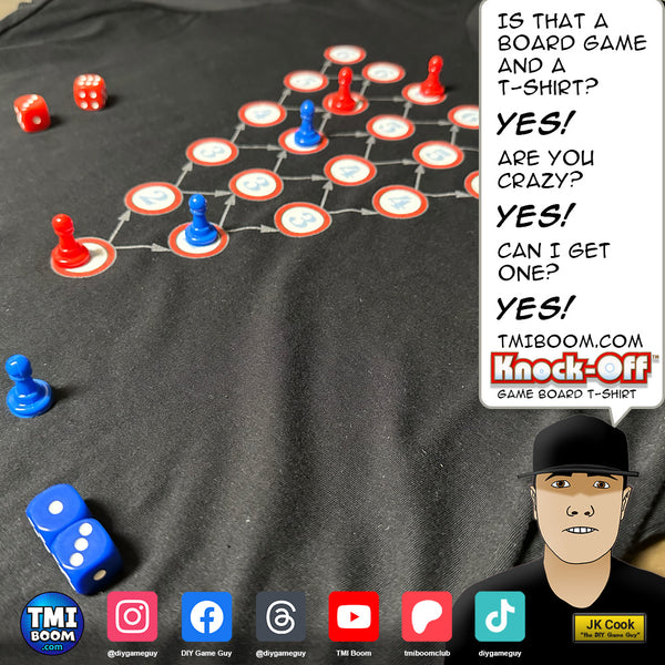 Game board t-shirts make me happy!