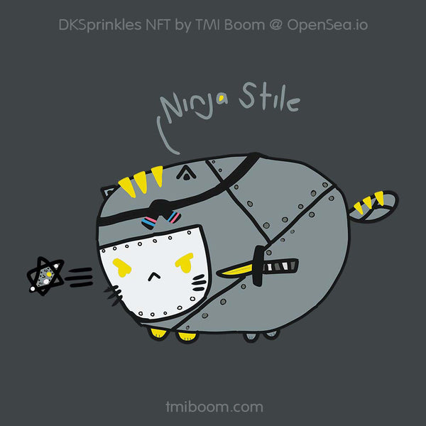 DKSprinkles NFTs - Ninja Stile "Robot"