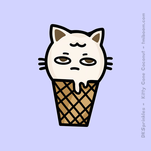 DKS - Kitty Cone Coconut - NFT on OpenSea.io