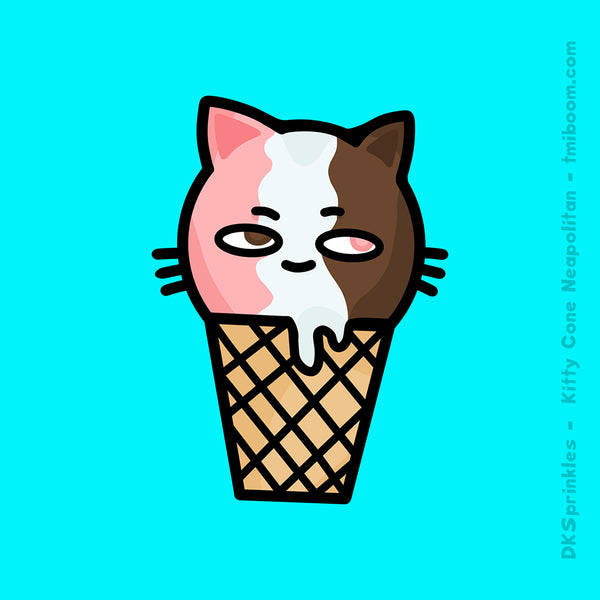 DKS - Kitty Cone Neapolitan - NFT