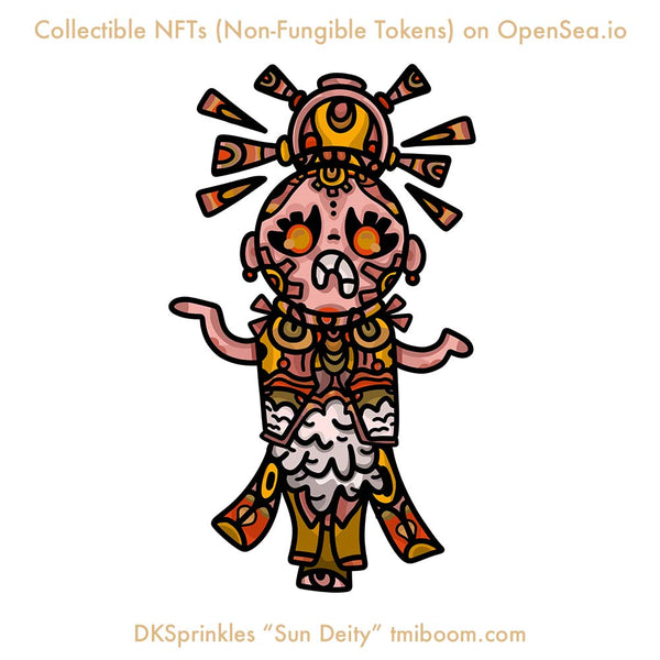 DKSprinkles - Sun Deity NFT