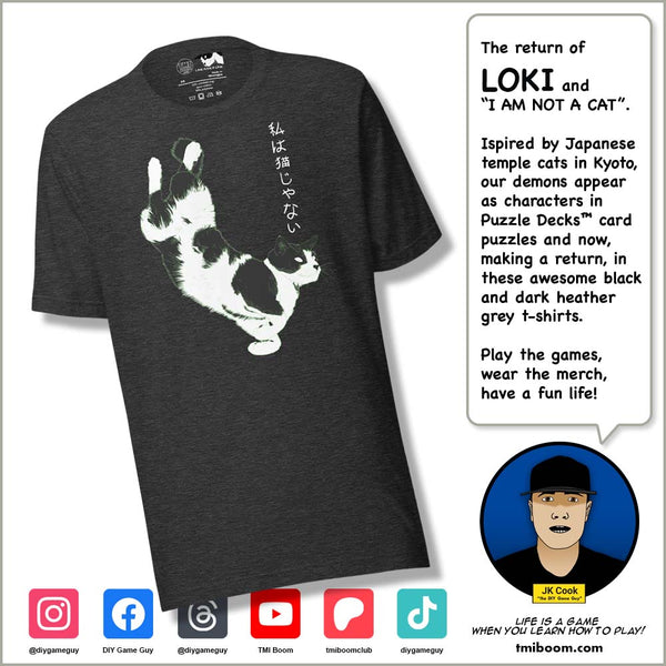 "I AM NOT A CAT" t-shirt...returns!