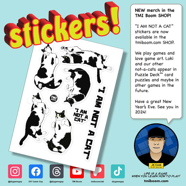 Happy New Years Eve! and stickers!