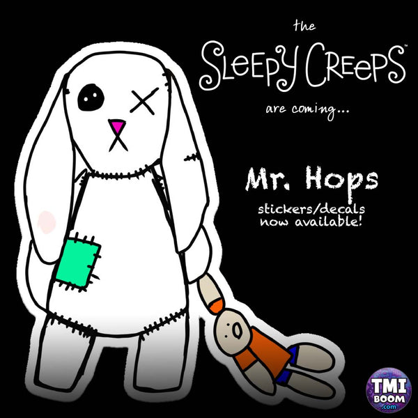 Mr Hops decal for your water bottle...