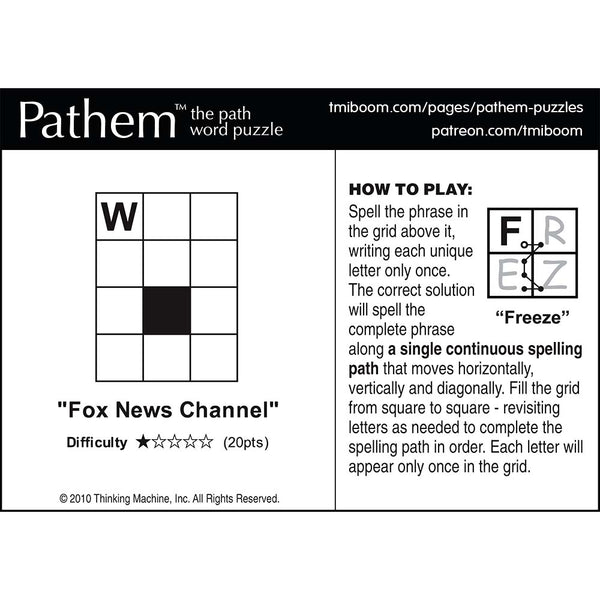 Pathem® syndicated archives: "Fox News Channel"