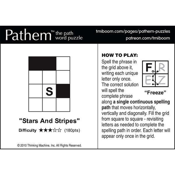 Pathem® syndicated archives: "Stars and Stripes"