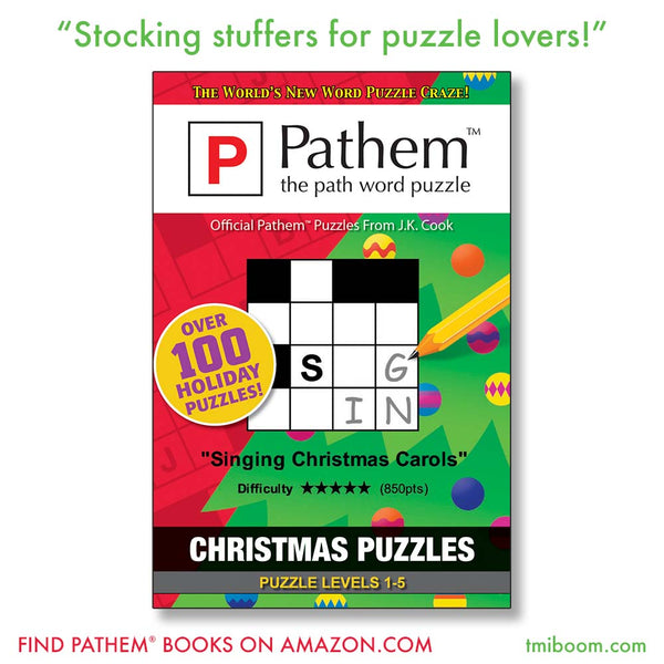 Pathem® Christmas Puzzles Book