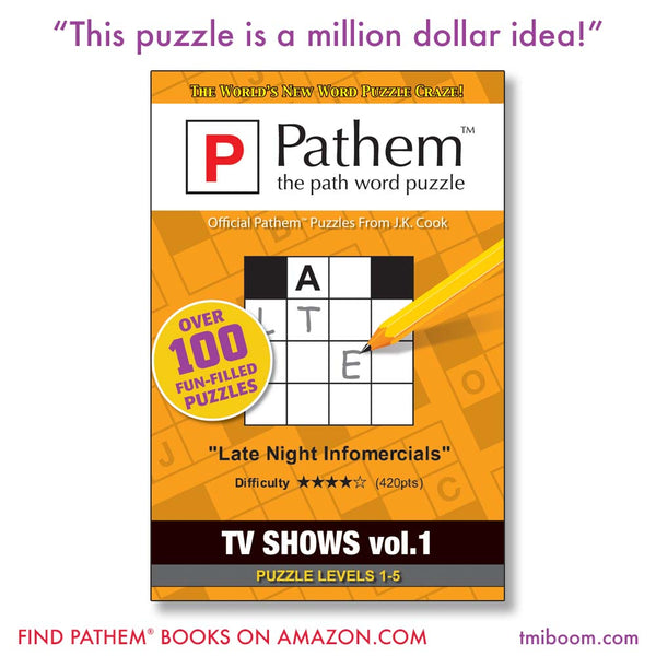 Pathem puzzle books on Amazon: "TV Shows"