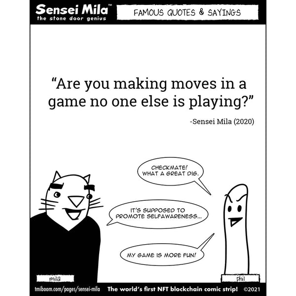 Sensei Mila (FQ&S 006) - comic strip
