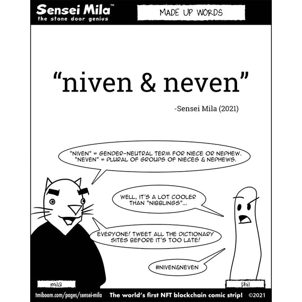 Sensei Mila - MADE UP WORDS - "Niven & Neven"