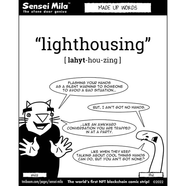 Learn to "lighthouse" today and save someone from joining bad conversation tonight!