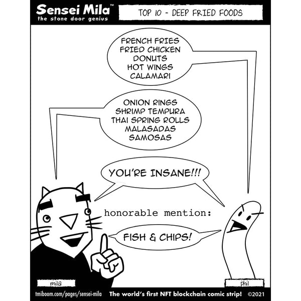 Sensei Mila - TOP TEN - 002 - Fried Foods