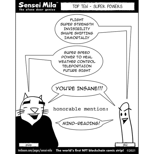 Sensei Mila - TOP TEN - 004 - Super Powers