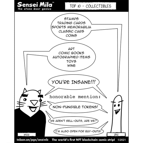 Sensei Mila - Top Ten "Collectibles"