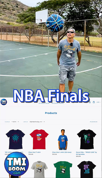 “2025 NBA Finals” game on.