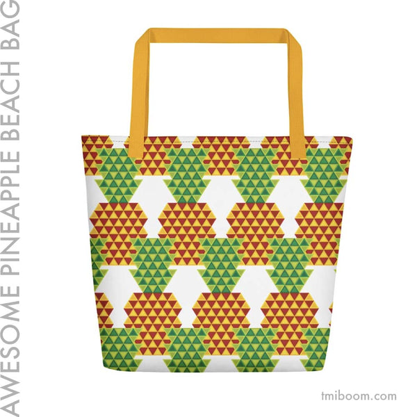 Awesome Pineapple Beach Bag