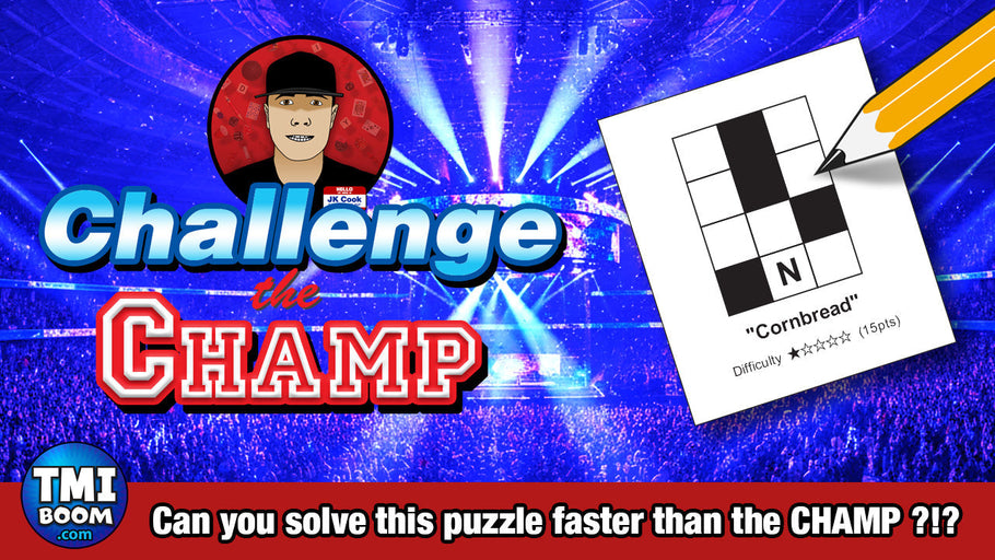 Can you solve this puzzle faster than the CHAMP? Happy Thanksgiving!