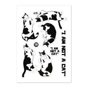 Loki - "I AM NOT A CAT" - stickers