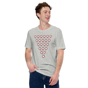 Knock-Off™ game board t-shirt