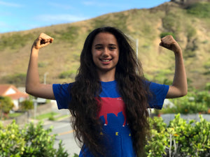 VAKA #004 : "STRONG LIKE BULL / IKAIKA LIKE PIPI KĀNE" t-shirt