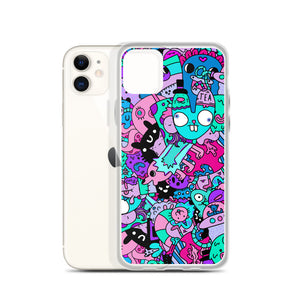 Donut Kitty iPhone Case  - "MOBBED UP" by DKSprinkles