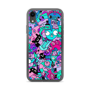 Donut Kitty iPhone Case  - "MOBBED UP" by DKSprinkles