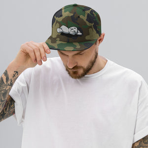 Sleep Creeps - "DEAD BUNNY" logo snapback hat