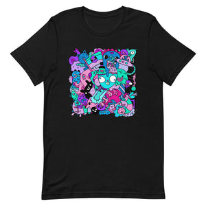Donut Kitty - "MOBBED UP" t-shirt by DK Sprinkles
