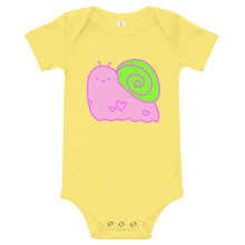 Load image into Gallery viewer, Donut Kitty - &quot;SNUGGLE SNAIL (HEARTS)&quot; onesie by DK Sprinkles