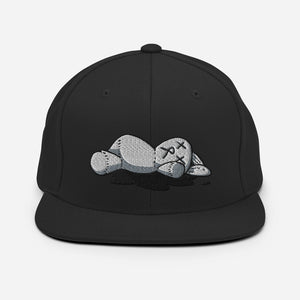 Sleep Creeps - "DEAD BUNNY" logo snapback hat