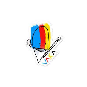 Eat Local : "RAINBOW SHAVE ICE" sticker / decal