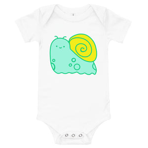 Donut Kitty - "SNUGGLE SNAIL (BUBBLES)" onesie by DK Sprinkles